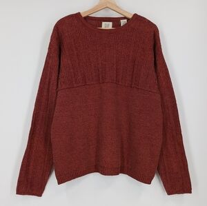 Gap Linen Cotton Blend Knit Sweater